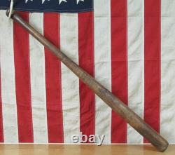 Vintage 1920s B & B Co. Wood Baseball Bat No. 40 Beehive Trademark 30 Rare Nice