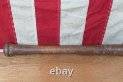 Vintage 1920s B & B Co. Wood Baseball Bat No. 40 Beehive Trademark 30 Rare Nice