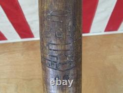 Vintage 1920s B & B Co. Wood Baseball Bat No. 40 Beehive Trademark 30 Rare Nice
