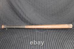 Vintage 1920s BURKE HANNA Wood Baseball Bat Amazing Look and Old Time Feel