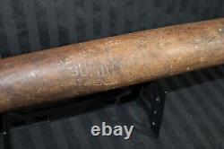 Vintage 1920s BURKE HANNA Wood Baseball Bat Amazing Look and Old Time Feel