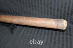 Vintage 1920s BURKE HANNA Wood Baseball Bat Amazing Look and Old Time Feel