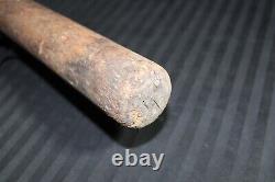 Vintage 1920s BURKE HANNA Wood Baseball Bat Amazing Look and Old Time Feel