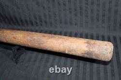 Vintage 1920s BURKE HANNA Wood Baseball Bat Amazing Look and Old Time Feel