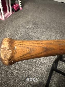 Vintage 1920s Charles Hollocher Spalding Autograph Model Baseball Bat No 200 32