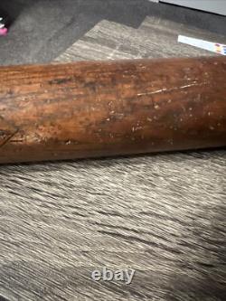 Vintage 1920s Charles Hollocher Spalding Autograph Model Baseball Bat No 200 32