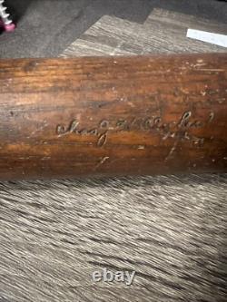 Vintage 1920s Charles Hollocher Spalding Autograph Model Baseball Bat No 200 32