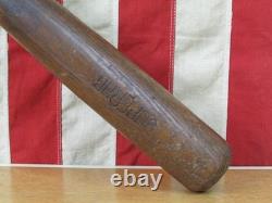 Vintage 1920s Derby Made Wood Baseball Bat Derby Ball Edwards Co. 33 Vermont