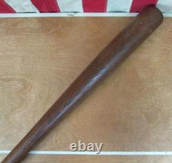 Vintage 1920s Derby Made Wood Baseball Bat Derby Ball Edwards Co. 33 Vermont