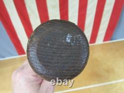 Vintage 1920s Derby Made Wood Baseball Bat Derby Ball Edwards Co. 33 Vermont