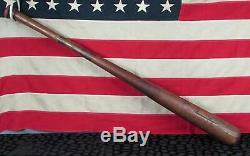 Vintage 1920s Edw. K. Tryon Co. Wood Baseball Bat American League 34 Model No. 64