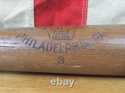 Vintage 1920s Edw. K Tryon Co. Wood Baseball Bat League Model 34 No. 3 Phila, PA Vintage 1920s Edw. K Tryon Co. Wood Baseball Bat League Model 34 No. 3 Phila, PA