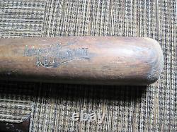 Vintage 1920s Edw. K. Tryon Co. Wood Baseball Bat League Regulation 33 Model No. 4