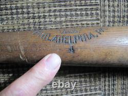 Vintage 1920s Edw. K. Tryon Co. Wood Baseball Bat League Regulation 33 Model No. 4