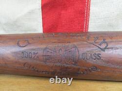 Vintage 1920s Goldsmith Wood Baseball Bat'The Bear Cat' Model No. 29 34 Antique