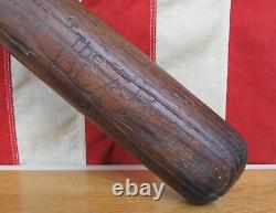 Vintage 1920s Goldsmith Wood Baseball Bat'The Bear Cat' Model No. 29 34 Antique