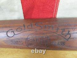 Vintage 1920s Goldsmith Wood Baseball Bat'The Bear Cat' Model No. 29 34 Antique