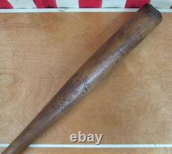 Vintage 1920s Hillerich & Bradsby King Of The Field Wood No. 13 Baseball Bat 33