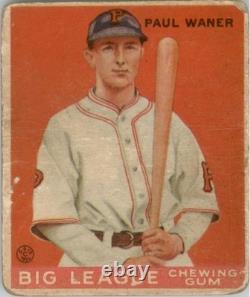 Vintage 1920s Hillerich & Bradsby Paul Waner Baseball Bat Rare Antique Collect