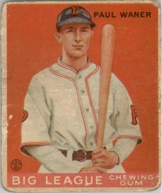 Vintage 1920s Hillerich & Bradsby Paul Waner Baseball Bat Rare Antique Collect