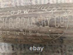 Vintage 1920s Hillerich & Bradsby Paul Waner Baseball Bat Rare Antique Collect