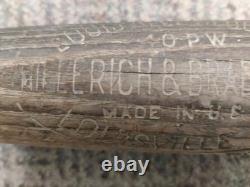 Vintage 1920s Hillerich & Bradsby Paul Waner Baseball Bat Rare Antique Collect