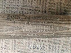 Vintage 1920s Hillerich & Bradsby Paul Waner Baseball Bat Rare Antique Collect