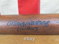 Vintage 1920s Hillerich & Bradsby Wood Indoor Baseball Bat Hickory 34 Antique