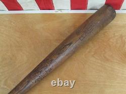 Vintage 1920s Hillerich Bradsby Wood Semi Pro Baseball Bat No11B Big Leaguer 34
