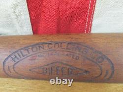 Vintage 1920s Hilton Collins Co. Wood Biffer Baseball Bat 29 Louisville Antique