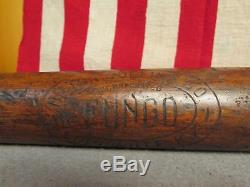 Vintage 1920s Hilton Collins Wood Fungo Baseball Bat 36 Victorian Antique Rare