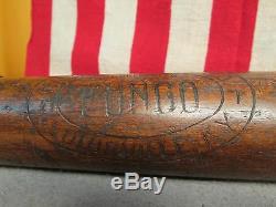 Vintage 1920s Hilton Collins Wood Fungo Baseball Bat 36 Victorian Antique Rare
