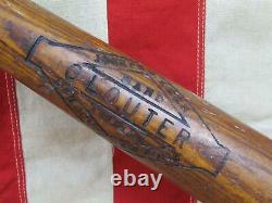 Vintage 1920s Joseph G. Kren Wood Clouter Baseball Bat Dick Porter Model 36 Rare