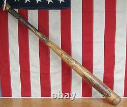 Vintage 1920s King Of The Field H&B Wood Baseball Bat Decal League Regulation 33