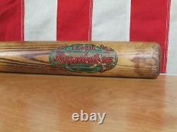 Vintage 1920s King Of The Field H&B Wood Baseball Bat Decal League Regulation 33