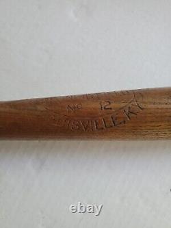 Vintage 1920s King Of The Field Hillerich & Bradsby Baseball Bat No 12