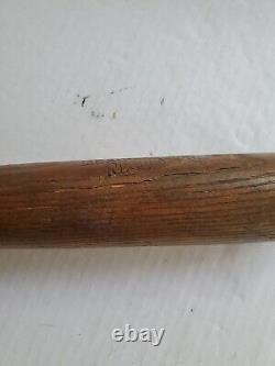 Vintage 1920s King Of The Field Hillerich & Bradsby Baseball Bat No 12