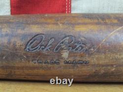Vintage 1920s Krens Special Wood Baseball Bat Dick Porter Pro Game Used 35