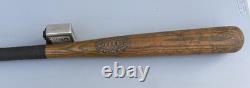 Vintage 1920s Lewistown I Slug Um Wood Baseball Bat RG Hower 35 Lewistown, PA