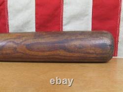 Vintage 1920s Lewistown I Slug Um Wood Baseball Bat RG Hower 35 Lewistown, PA