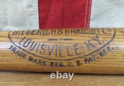 Vintage 1920s Louisville Slugger Baseball Bat Babe Ruth Model Youth 40BRJ 31