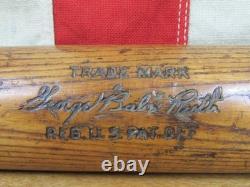 Vintage 1920s Louisville Slugger Baseball Bat Babe Ruth Model Youth 40BRJ 31