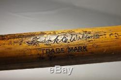 Vintage 1920s Louisville Slugger Baseball Mini Bat 22 FRANK E. WILSON Braves +