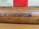 Vintage 1920s Louisville Slugger H&b Wood 125 Baseball Bat Thompson 35 Antique
