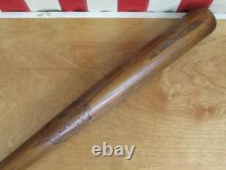 Vintage 1920s Louisville Slugger H&B Wood Baseball Bat 125 Joe Faber Model 34