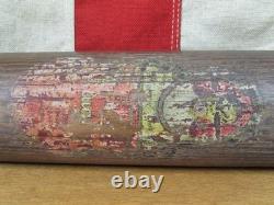 Vintage 1920s Louisville Slugger H&B Wood Baseball Bat 40HG Hank Gowdy Decal 35