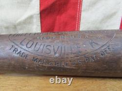 Vintage 1920s Louisville Slugger H&B Wood Baseball Bat Al H. Simmons HOF 32 40AS Vintage 1920s Louisville Slugger H&B Wood Baseball Bat Al H. Simmons HOF 32 40AS