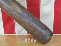 Vintage 1920s Louisville Slugger H&B Wood Baseball Bat HOF Frank Frisch 40FF 33