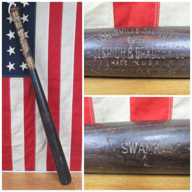 Vintage 1920s Louisville Slugger H&b Wood Baseball Bat Swank Player Model 36