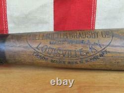 Vintage 1920s Louisville Slugger Wood Baseball Bat HOF Paul Waner 34 Big Poison